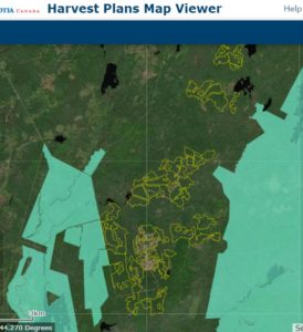 N.S. Forest Harvest Plan Viewer - view in Digby County